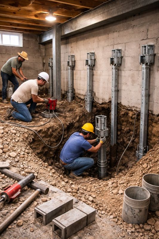 Structural Underpinning in Stratford, CT