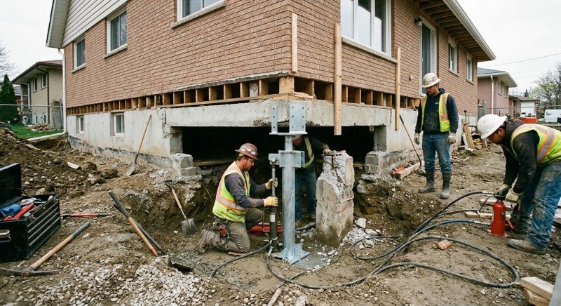 Structural Underpinning in Stratford, CT